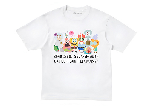 Uniqlo x CPFM Spongebob Squarepants UT Graphic II T-Shirt White