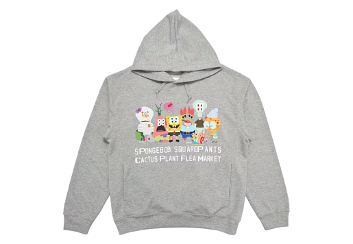 Uniqlo x CPFM Sponge Bob Squarepants Hoodie Gray