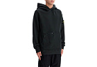 Stone Island Organic Cotton Hoodie With Hood Black