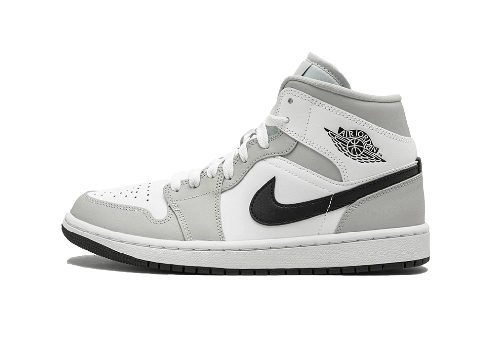 Nike Air Jordan 1 Mid Light Smoke Grey (W)