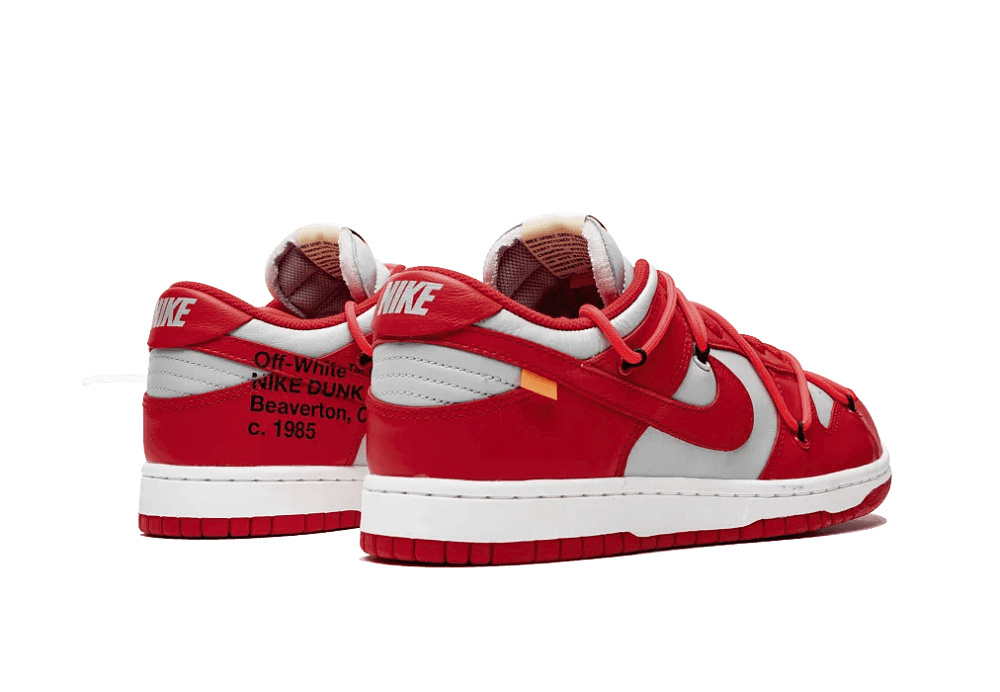 Nike Dunk Low Off-White University Red