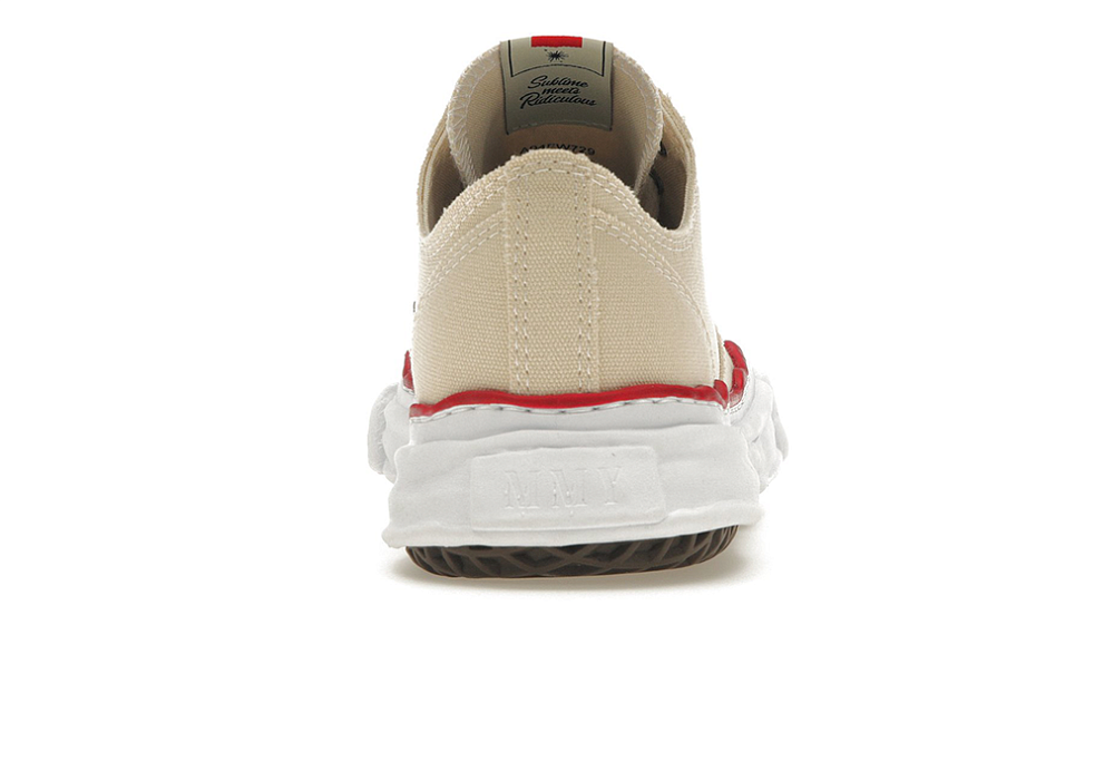 Maison Mihara Yasuhiro Peterson OG Sole Canvas Low Natural