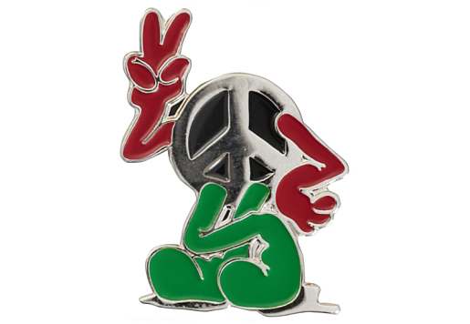 Supreme Peace Pin Silver (SS21)