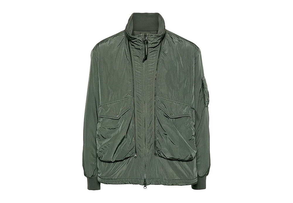 C.P. COMPANY Osso Zippered Jacket Grape Leaf