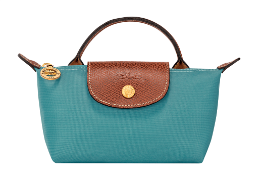 Longchamp Le Pliage Original Pouch With Handle Eucalyptus