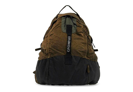 C.P. COMPANY Nylon B Rounded Backpack Ivy Green