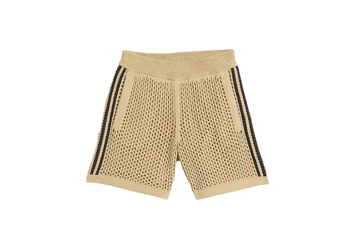Adidas x Clot Crochet Shorts Beige