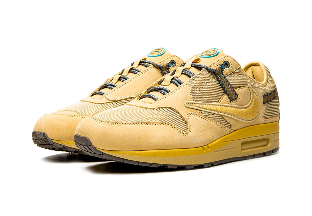 Nike Air Max 1 Travis Scott Cactus Jack Saturn Gold