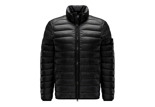 Stone Island Lightweight Loom Woven Chambers Black