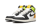 Nike Air Jordan 1 Retro High White Black Volt University Gold (GS)
