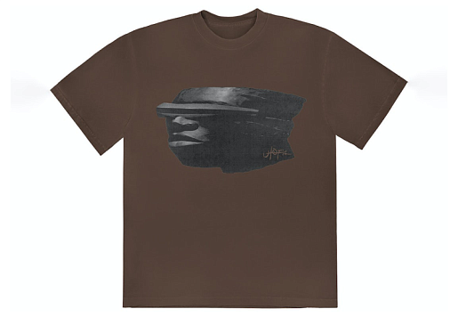 Travis Scott Utopia C2 Tee Brown