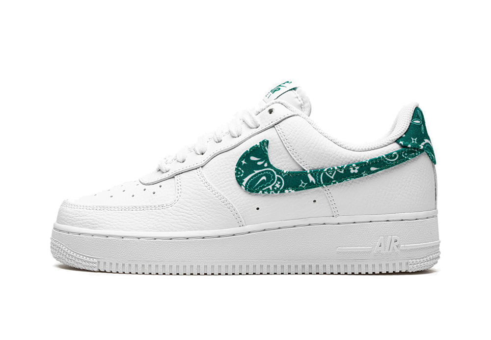 Nike Air Force 1 Low '07 Essential White Green Paisley (W)