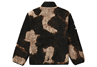 КУРТКА Supreme The North Face Bleached Denim Print Fleece Jacket Black (FW21)
