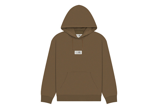 MM6 Maison Margiela Hooded Sweatshirt Brown