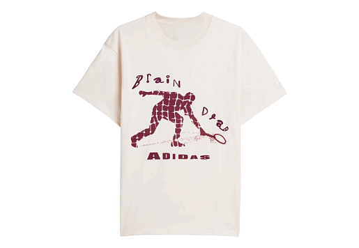 Adidas x Brain Dead Tennis T-Shirt Off White