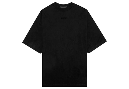 Fear of God Essentials Small Logo Tee Jet Black (FW23)