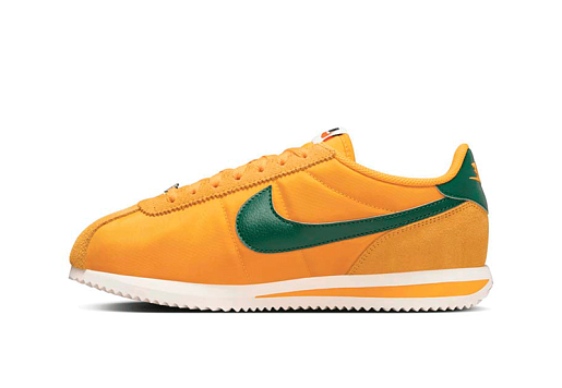 Nike Cortez Textile Yellow Ochre Gorge Green (W)