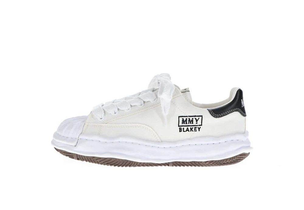 Maison Mihara Yasuhiro Blakey OG Sole Canvas Low White