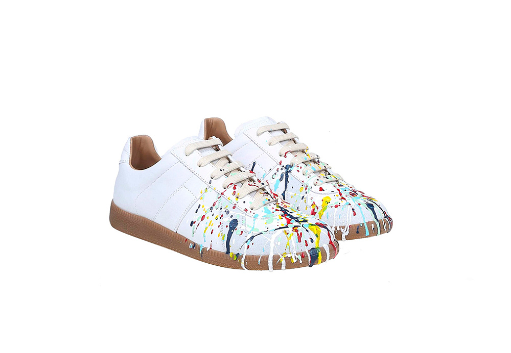 Maison Margiela Replica Paint Drop Grey