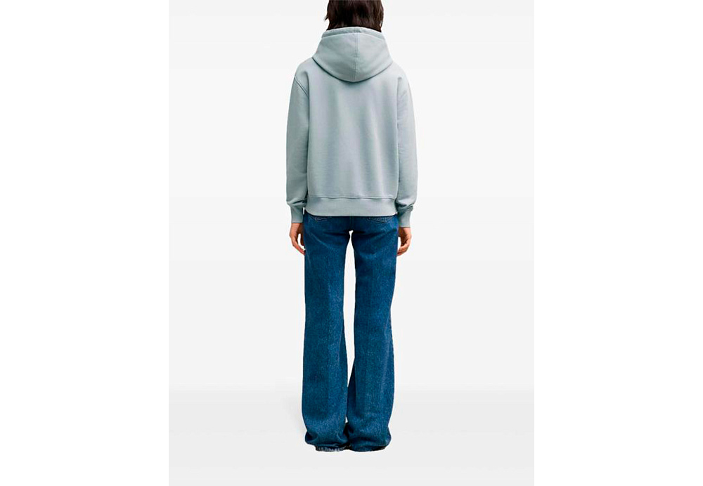 AMI PARIS Red Ami De Coeur Clay Hoodie Light Blue