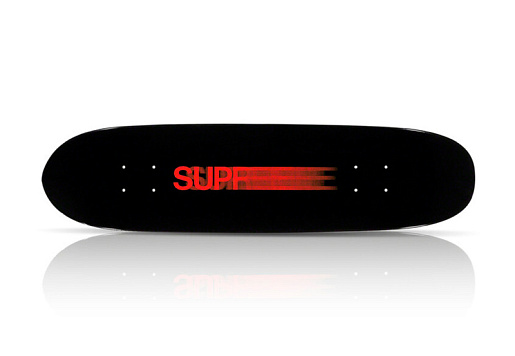 Supreme Motion Logo Cruiser Skateboard Deck Black