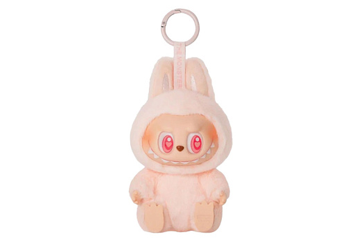 Pop Mart The Monsters Labubu Pink Doll Keychain