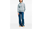 AMI PARIS Red Ami De Coeur Clay Hoodie Light Blue