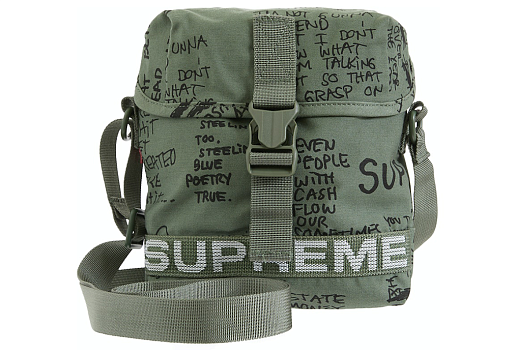 Supreme Field Side Bag Olive Gonz (SS23)