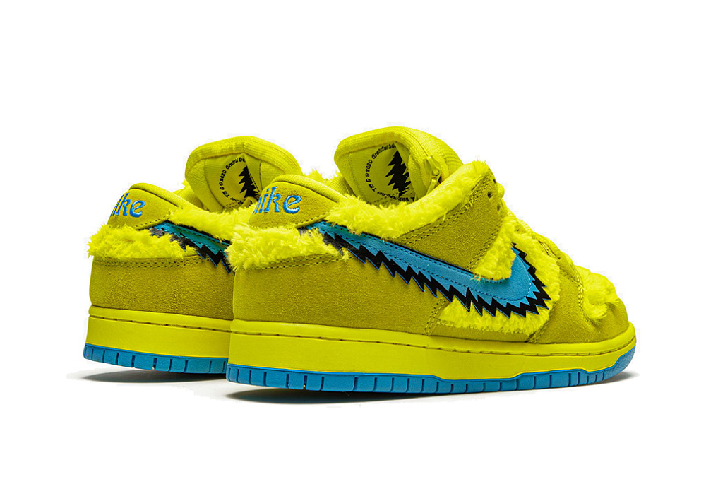 Nike SB Dunk Low Grateful Dead Bears Opti Yellow