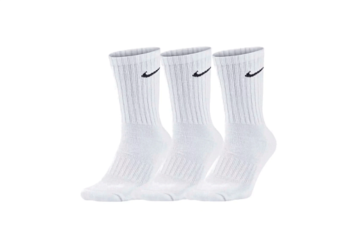 3-Pack Everyday Lightweight Socks Dri-Fit White