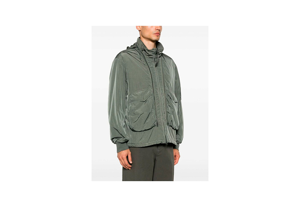 C.P. COMPANY Osso Zippered Jacket Grape Leaf