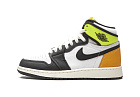 Nike Air Jordan 1 Retro High White Black Volt University Gold (GS)