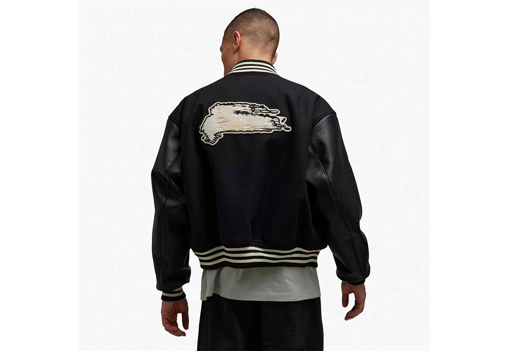 Adidas Y-3 Letterman Jacket Black