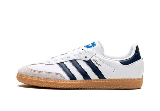 Adidas Samba OG White Night Indigo Gum