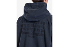 Maison Margiela Zip Felpa Oversize Con Logo Ricamato