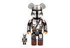 Bearbrick x Star Wars The Mandalorian Beskar Armor 100% & 400% Set