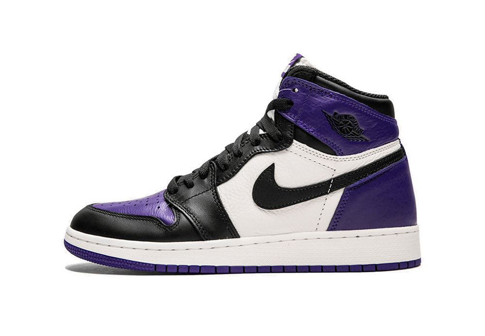 Nike Air Jordan 1 Retro High Court Purple White(GS)