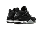 Nike Air Jordan 4 Retro Black Canvas (GS)