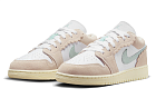 Nike Air Jordan 1 Low White Pink Soft Blue (GS)