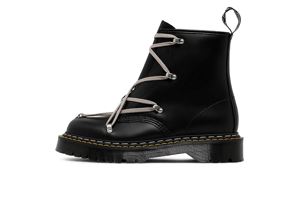 Rick Owens X Dr. Martens 1460 Bex Leather Boot Black