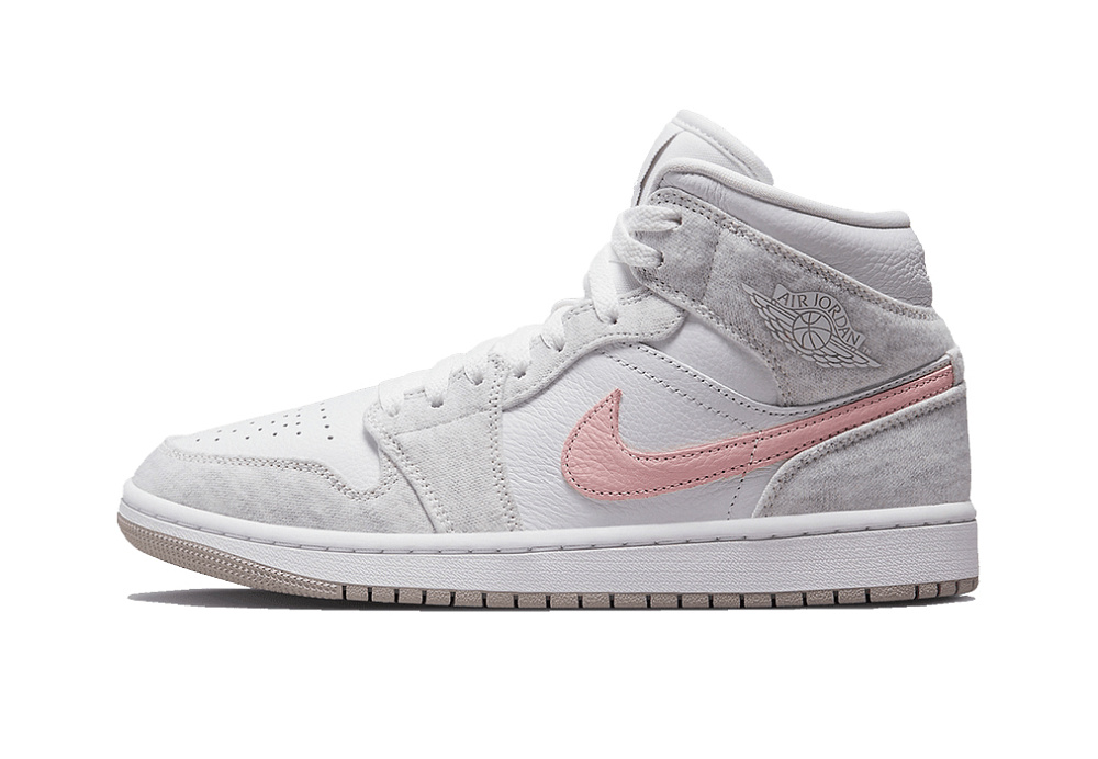 Nike Air Jordan 1 Mid SE Light Iron Ore (W)