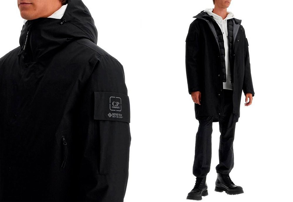 C.P. COMPANY Gore-Tex Metropolis Black