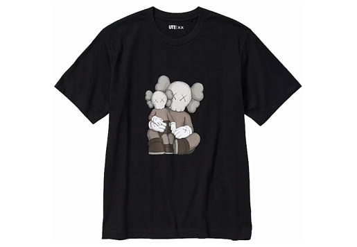 KAWS x Uniqlo UT Short Sleeve Graphic T-shirt Black