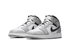 Nike Air Jordan 1 Mid Light Smoke Grey Anthracite (GS)