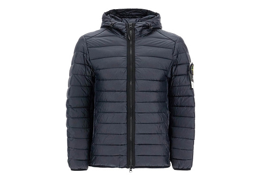 Stone Island Lightweight Loom Woven Chambers R-N B Navy Blue