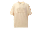 Maison Margiela Logo Embroidered T-Shirt Beige