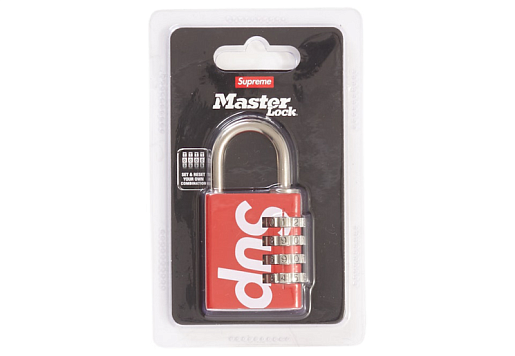 Supreme MasterLock Numeric Lock Red