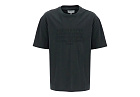 Maison Margiela Logo Embroidered T-Shirt Black