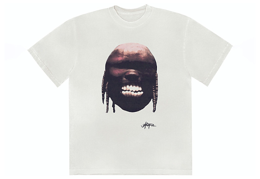 Travis Scott Utopia B2 Tee White