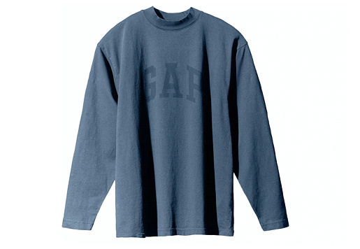 Yeezy Gap Dove Longsleeve Tee Dark Blue